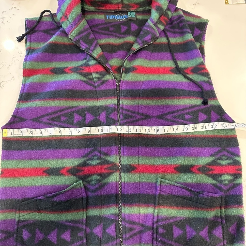 Timewear Aztec Fleece Vest - Picture 12 of 12